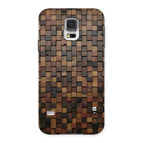 Blocks Of Wood Back Case for Samsung Galaxy S5