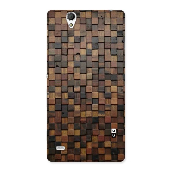 Blocks Of Wood Back Case for Sony Xperia C4