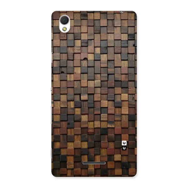 Blocks Of Wood Back Case for Sony Xperia T3