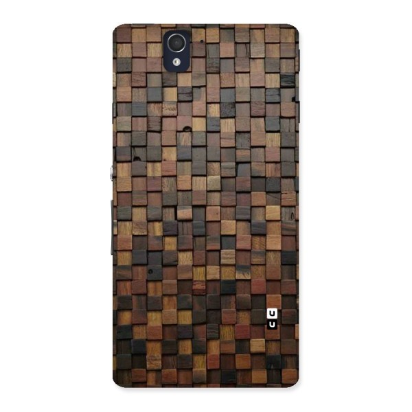 Blocks Of Wood Back Case for Sony Xperia Z