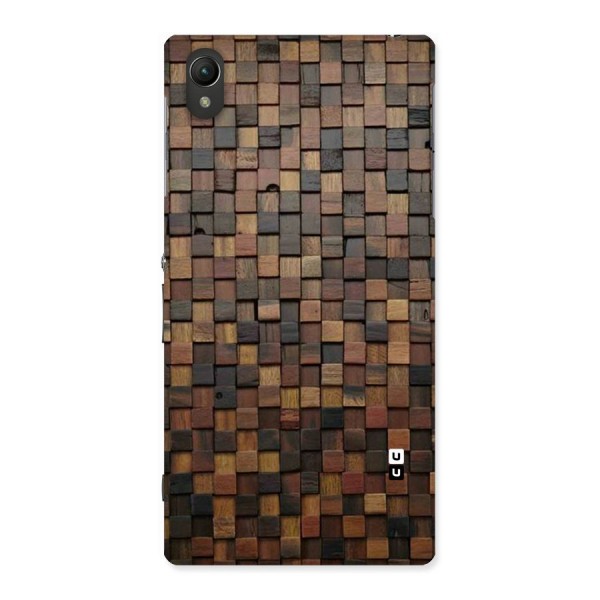 Blocks Of Wood Back Case for Sony Xperia Z1