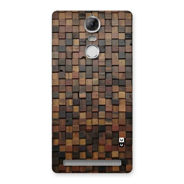 Blocks Of Wood Back Case for Vibe K5 Note