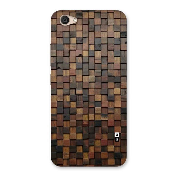 Blocks Of Wood Back Case for Vivo V5 Plus