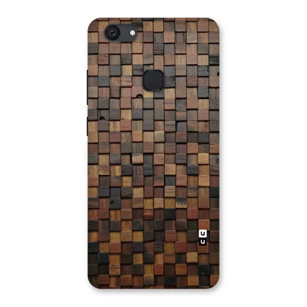 Blocks Of Wood Back Case for Vivo V7 Plus