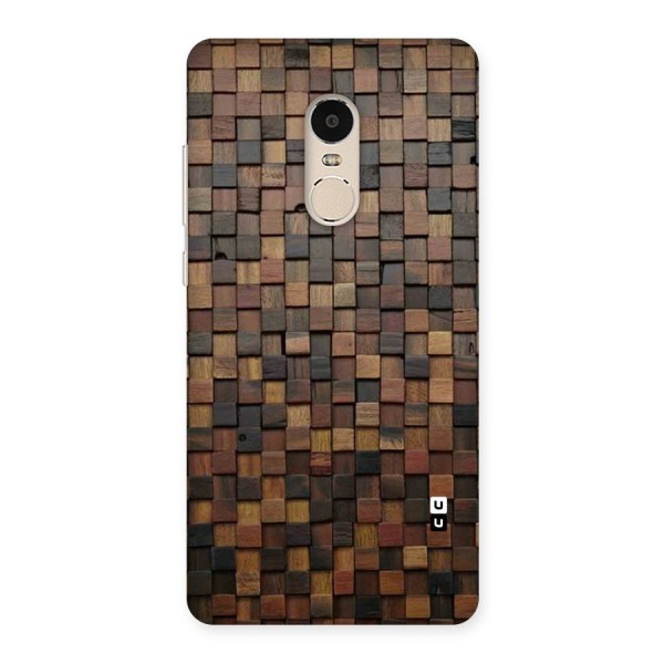 Blocks Of Wood Back Case for Xiaomi Redmi Note 4