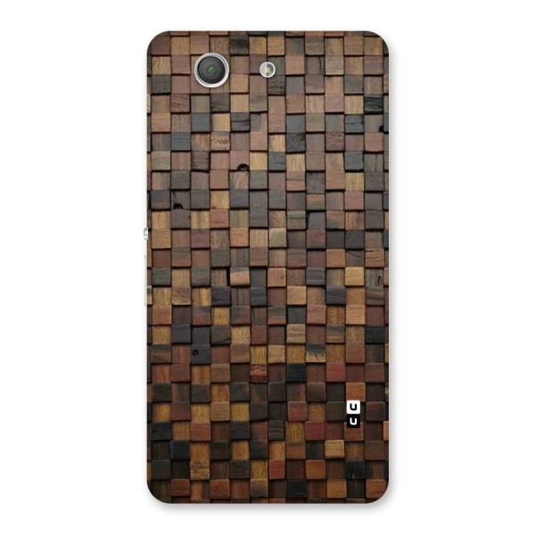 Blocks Of Wood Back Case for Xperia Z3 Compact