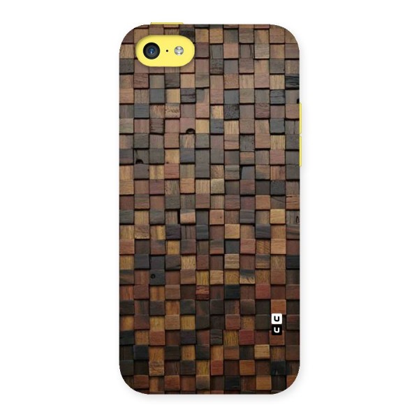 Blocks Of Wood Back Case for iPhone 5C