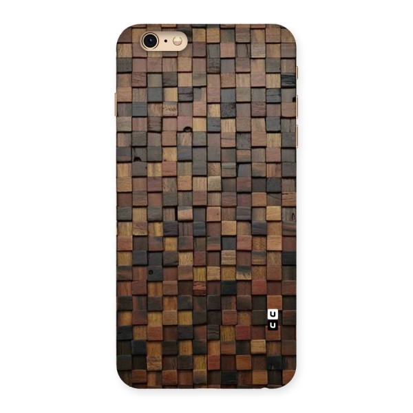 Blocks Of Wood Back Case for iPhone 6 Plus 6S Plus