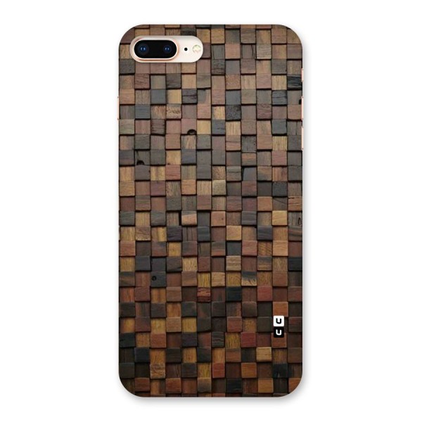 Blocks Of Wood Back Case for iPhone 8 Plus