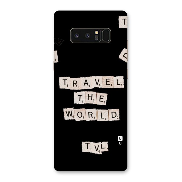Blocks Travel Back Case for Galaxy Note 8