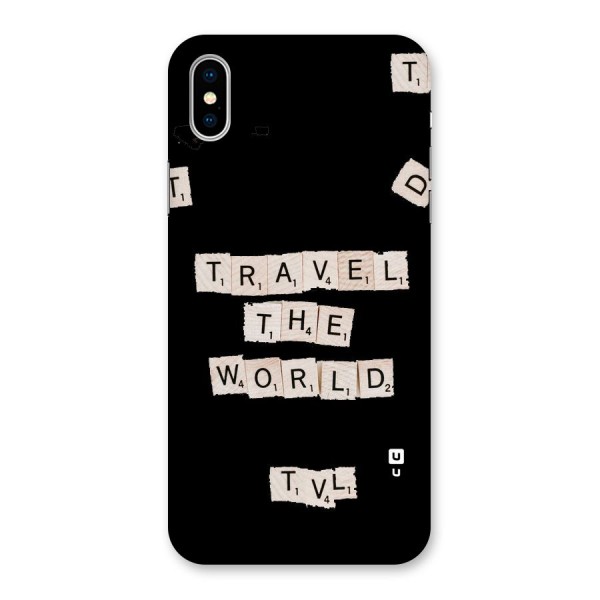 Blocks Travel Back Case for iPhone X