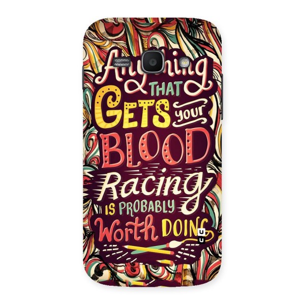 Blood Racing Back Case for Galaxy Ace 3