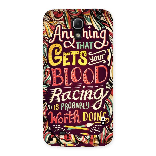 Blood Racing Back Case for Galaxy Mega 6.3