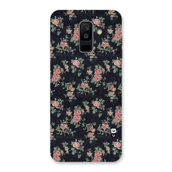 Bloom Black Back Case for Galaxy A6 Plus