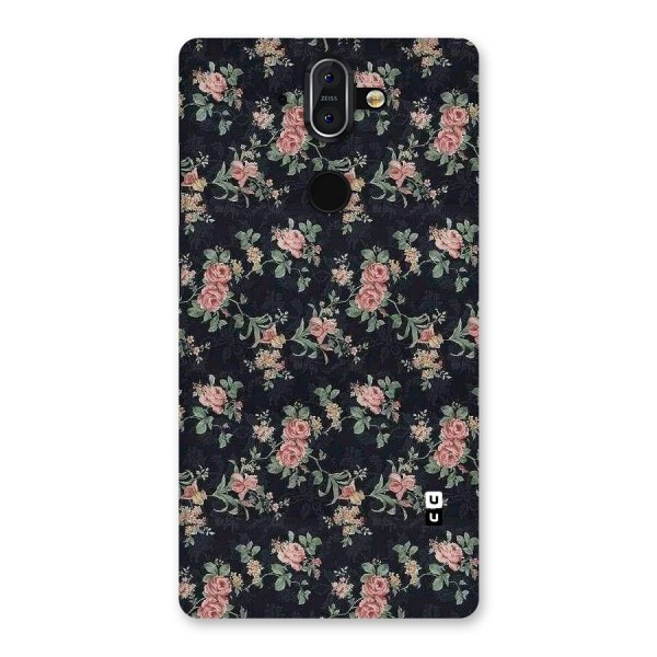 Bloom Black Back Case for Nokia 8 Sirocco