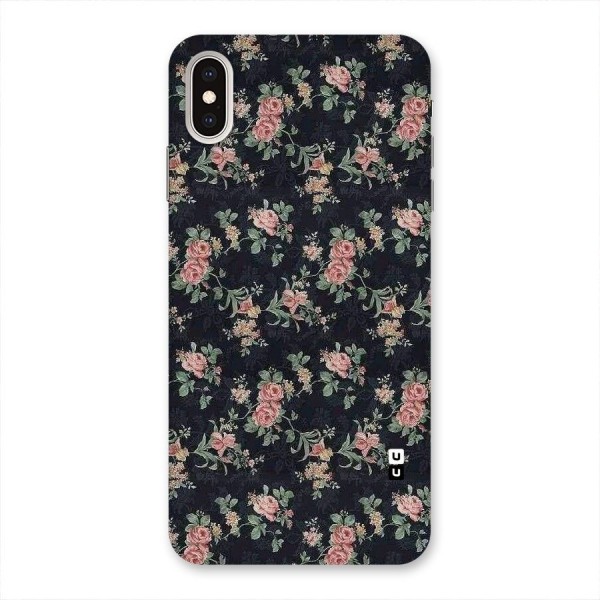 Bloom Black Back Case for iPhone XS Max
