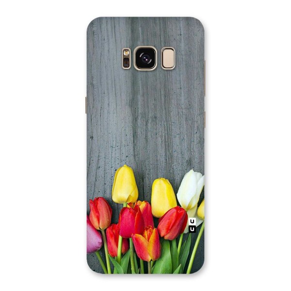 Bloom Grey Back Case for Galaxy S8