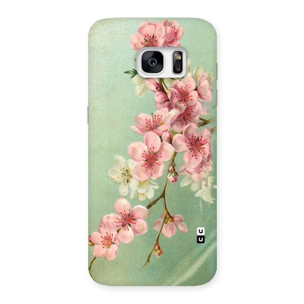 Blossom Cherry Design Back Case for Galaxy S7 Edge