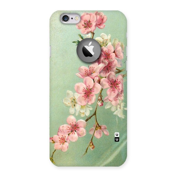 Blossom Cherry Design Back Case for iPhone 6 Logo Cut