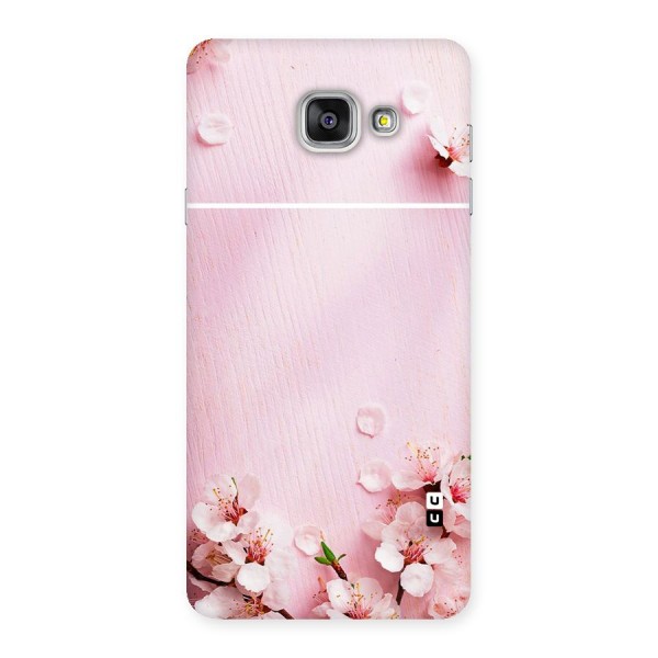 Blossom Frame Pink Back Case for Galaxy A7 2016