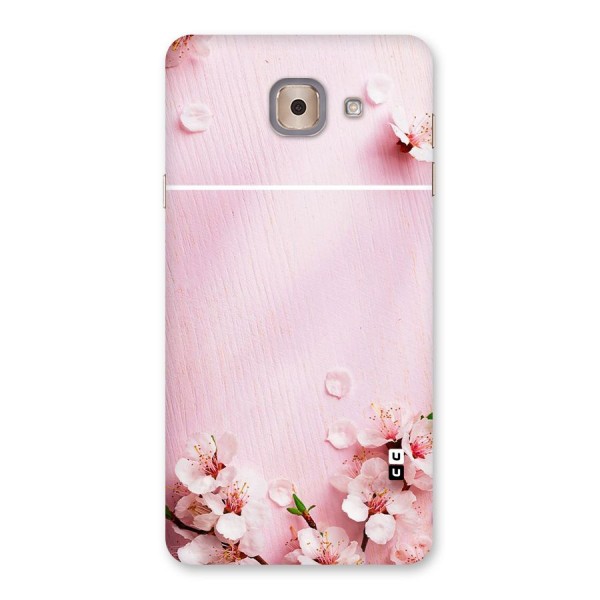 Blossom Frame Pink Back Case for Galaxy J7 Max