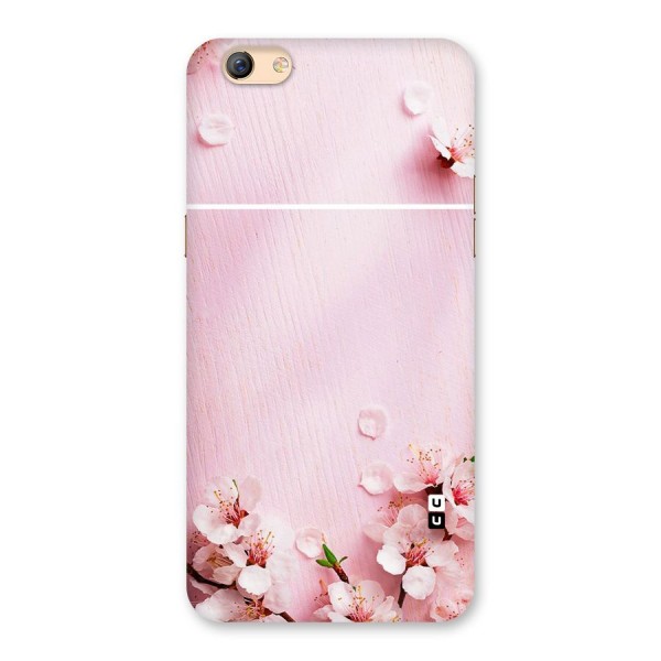 Blossom Frame Pink Back Case for Oppo F3 Plus