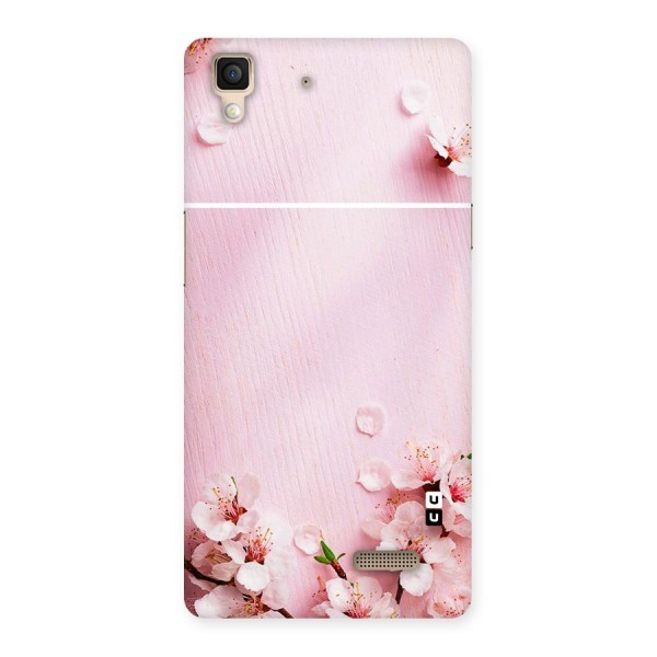 Blossom Frame Pink Back Case for Oppo R7