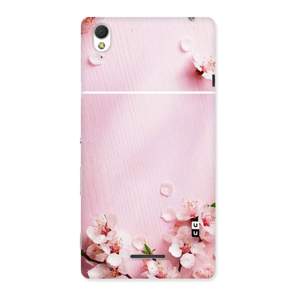 Blossom Frame Pink Back Case for Sony Xperia T3