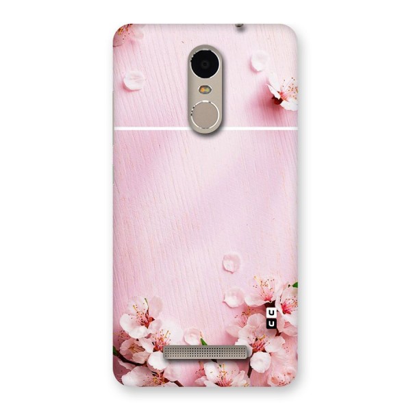 Blossom Frame Pink Back Case for Xiaomi Redmi Note 3