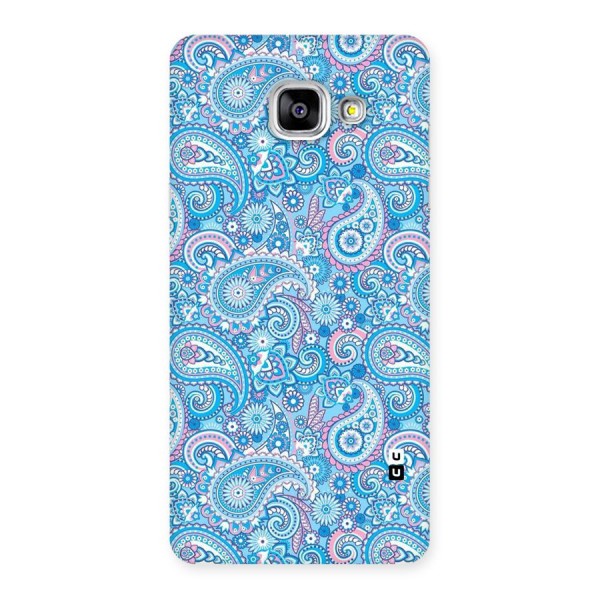 Blue Block Pattern Back Case for Galaxy A5 2016