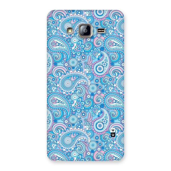 Blue Block Pattern Back Case for Galaxy On5