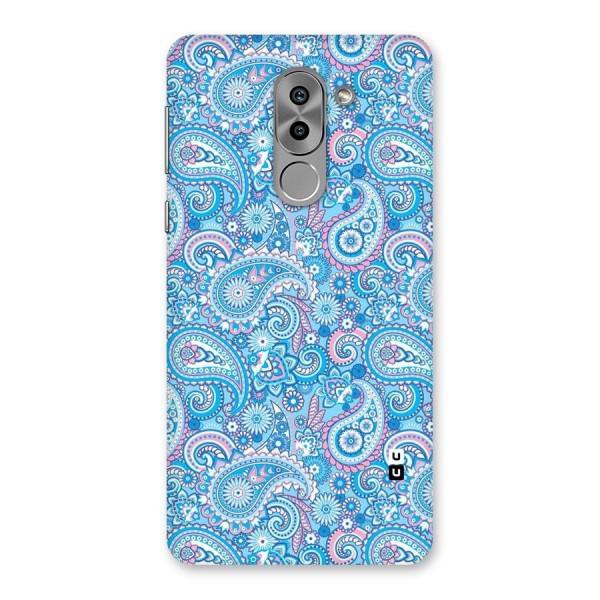 Blue Block Pattern Back Case for Honor 6X