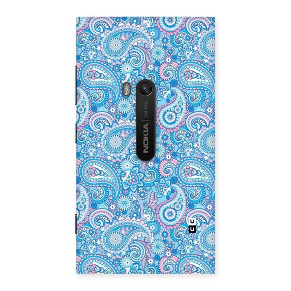 Blue Block Pattern Back Case for Lumia 920