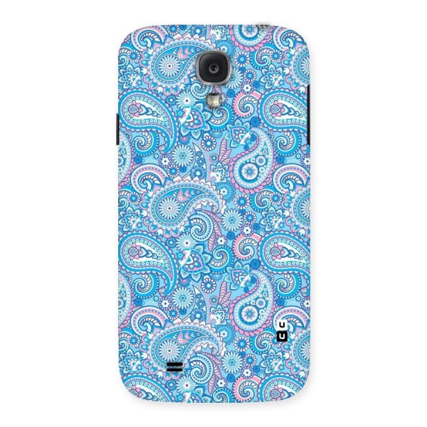 Blue Block Pattern Back Case for Samsung Galaxy S4