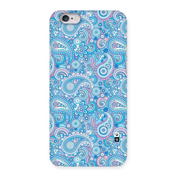 Blue Block Pattern Back Case for iPhone 6 6S