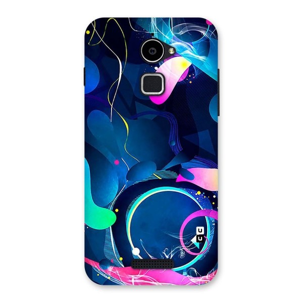 Blue Circle Flow Back Case for Coolpad Note 3 Lite