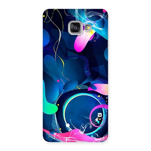 Blue Circle Flow Back Case for Galaxy A7 2016