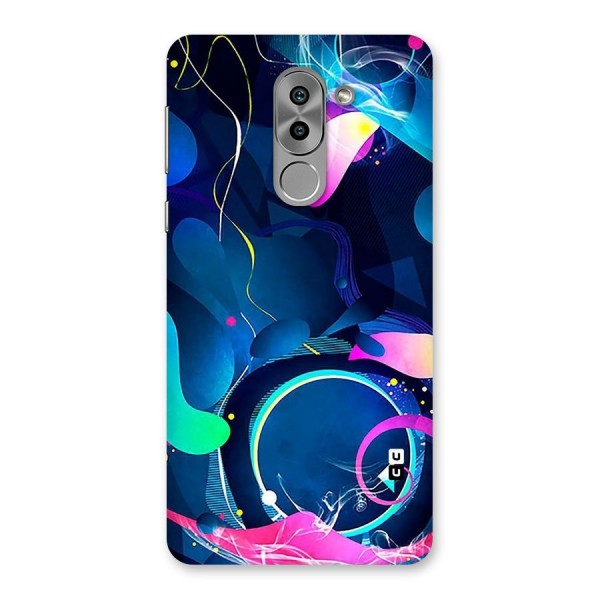 Blue Circle Flow Back Case for Honor 6X