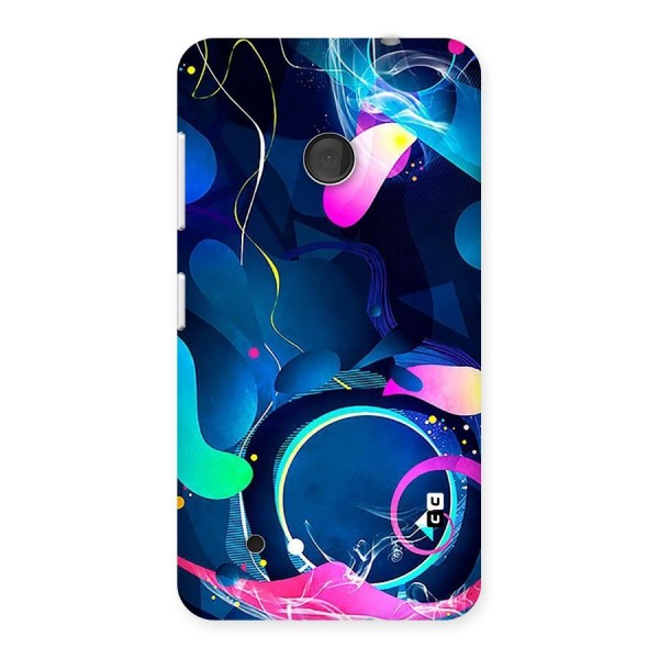 Blue Circle Flow Back Case for Lumia 530