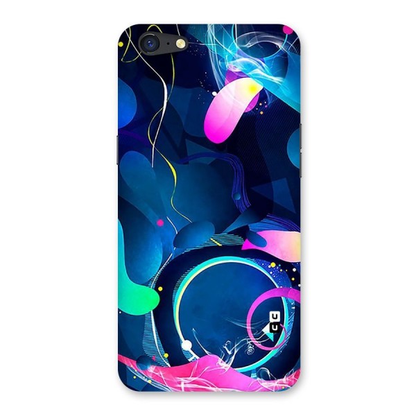 Blue Circle Flow Back Case for Oppo A71