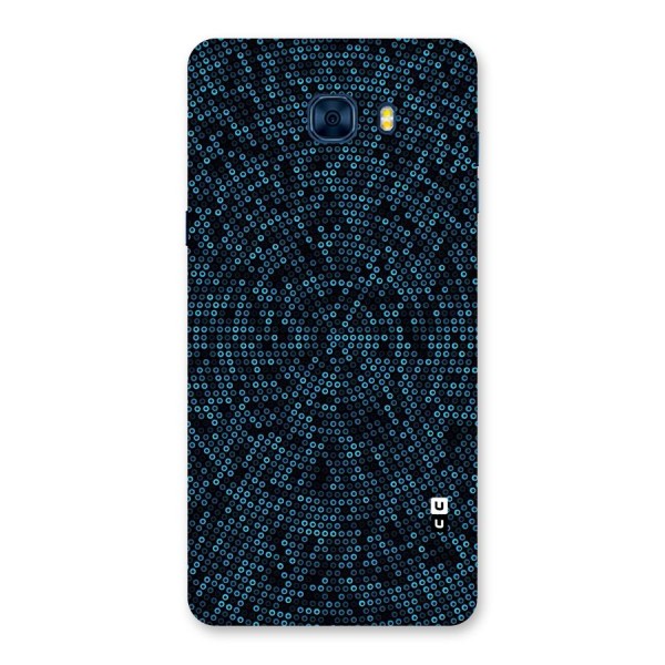 Blue Disco Lights Back Case for Galaxy C7 Pro