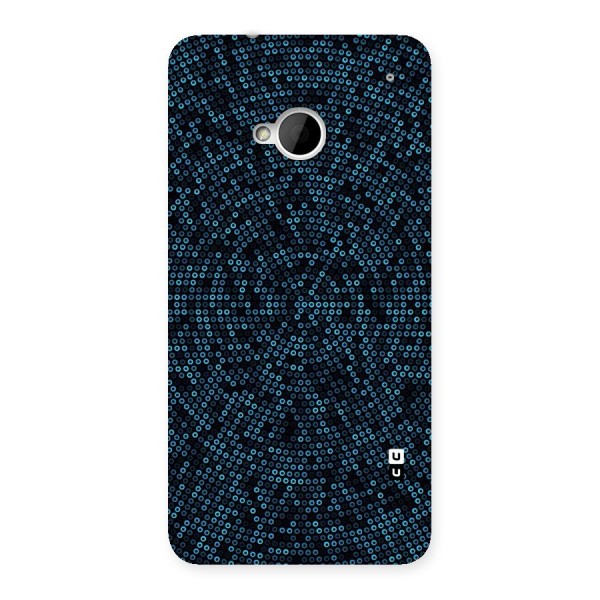 Blue Disco Lights Back Case for HTC One M7