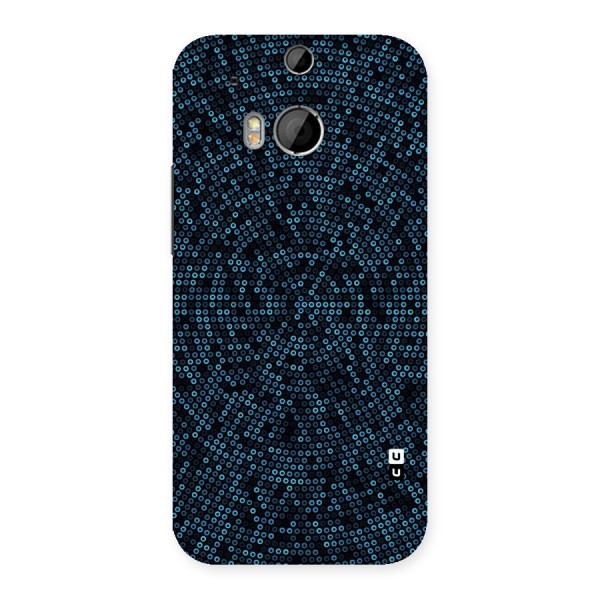 Blue Disco Lights Back Case for HTC One M8