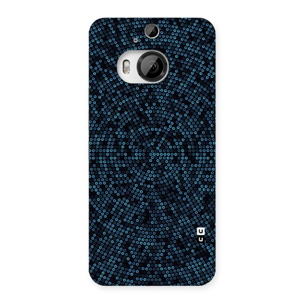 Blue Disco Lights Back Case for HTC One M9 Plus