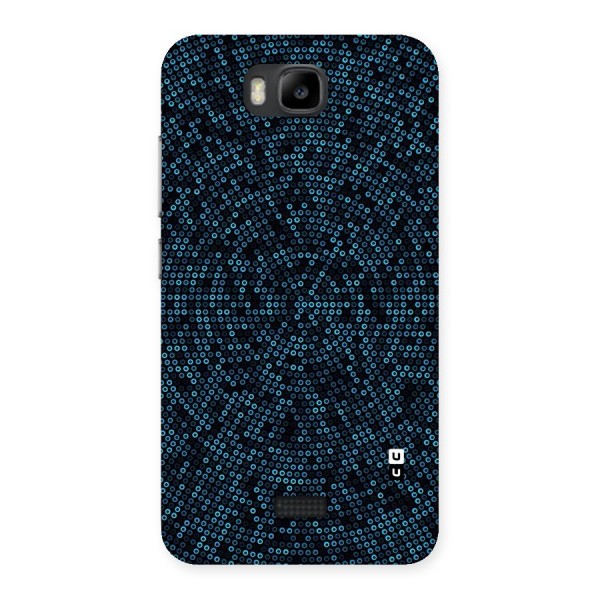Blue Disco Lights Back Case for Honor Bee