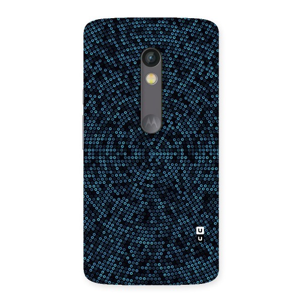 Blue Disco Lights Back Case for Moto X Play