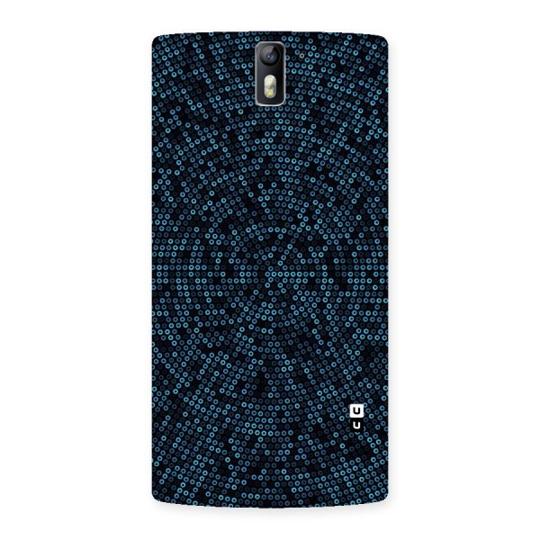 Blue Disco Lights Back Case for One Plus One