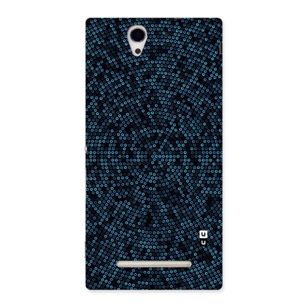 Blue Disco Lights Back Case for Sony Xperia C3