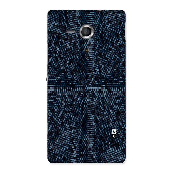 Blue Disco Lights Back Case for Sony Xperia SP