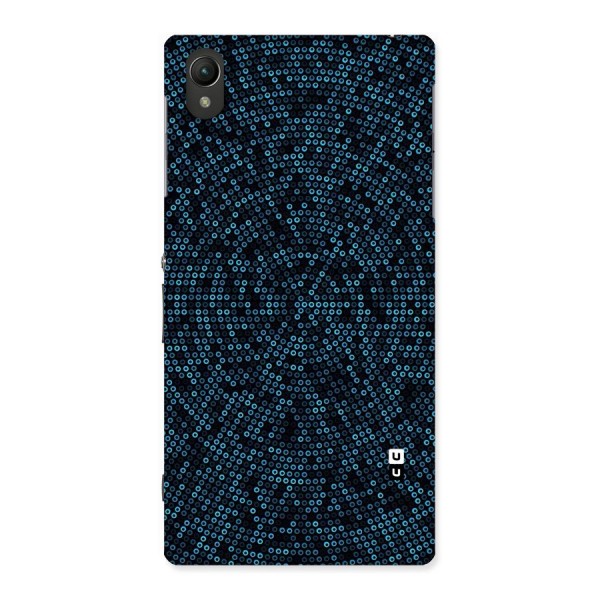 Blue Disco Lights Back Case for Sony Xperia Z1